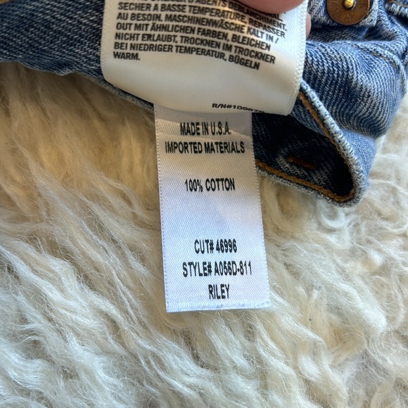 AGOLDE Riley High Rise Straight Crop Jeans - Picture 7 of 7